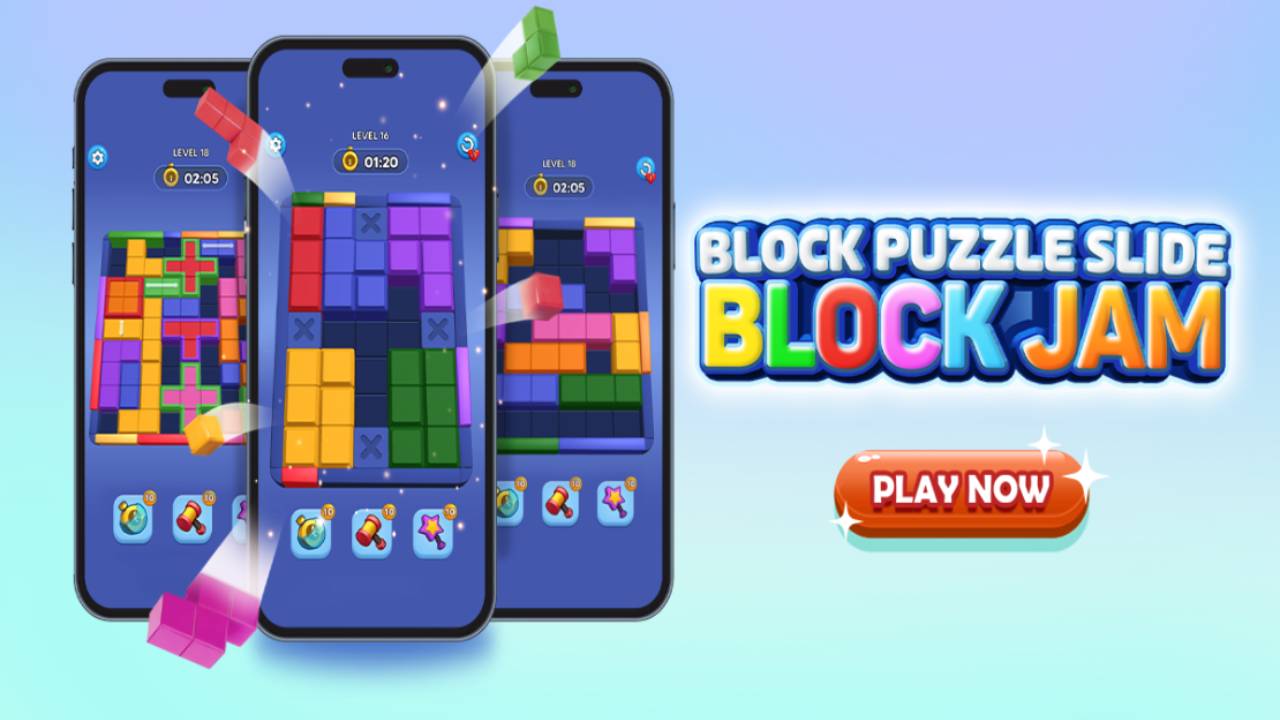 Image Block Puzzle: Slide Block Jam