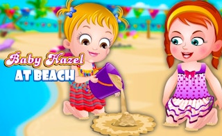 Image Baby Hazel At Beach