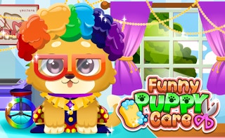Image Funny Puppy Care