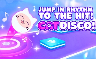 Image Jump in Rhythm to the Hit! Cat Disco!