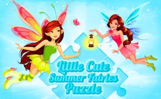 Image Little Cute Summer Fairies Puzzle