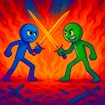 Obby Stickman – On Swords