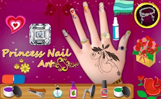 Image Princess Nail Art