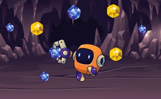 Image Treasure Hunting Robot